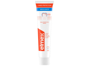 Зубная паста Elmex Caries Protection Gentle White, защита от кариеса, 75 мл