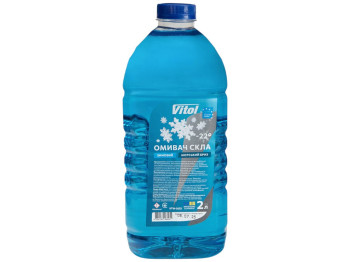 Омивач скла зимовий Vitol, -22, Морський бриз, 1,8 л (VTW-2022)