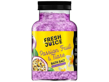 Соль для ванны Fresh Juice Passion Fruit & Tiare, 700 г