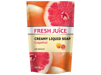 Крем-мило Fresh Juice Грейпфрут, з олією солодкого мигдалю, 460мл, дойпак