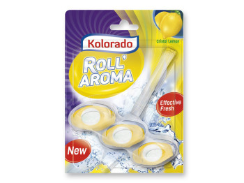 Туалетний блок Kolorado Roll Aroma "Cristal Lemon" 51гр