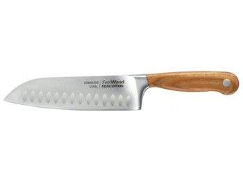 Ніж Сантоку FEELWOOD лезо 17см 04029