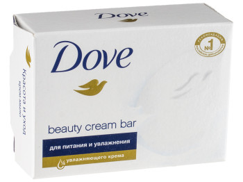 Крем-мыло Dove "Красота и уход" для питания и увлажнения кожи лица и рук 135г