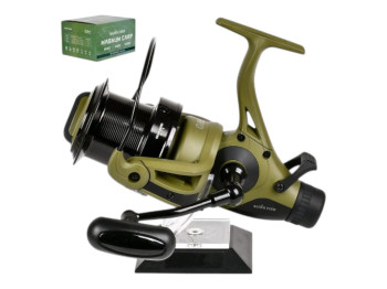Котушка Sam's Fish Magnum Carp 10000, 5+1 підшипник, бейтраннер, металева шпуля