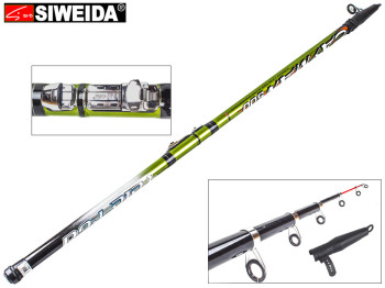 Удочка Siweida "Cayman" композит, 6 колец, 5-секционная 5м, 5-25г