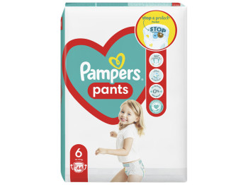 Підгузки-трусики Pampers Pants, одноразові, розмір 6, 15кг+, 44шт