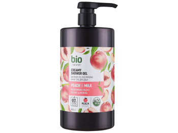 Крем-мило Bio Naturell, Персик, з помпою, 946мл