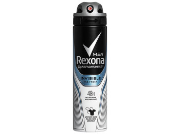 Антиперспірант-аерозоль для чоловіків Rexona men "Прозорий лід" 48г 150мл