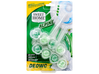 Набір туалетних блоків Sweet Home Alpine для унітазу, свіжий аромат, 2×50г, 2шт (ціна за набір)