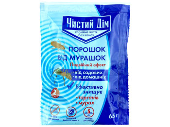 Порошок от муравьев Чистий дім, 65г