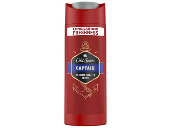 Гель для душу 3-в-1 Old Spice Captain, для тіла, волосся та обличчя, 90мл