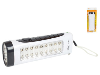 Ліхтарик-лампа світлодіодний акумуляторний Yajia 5 + 18LED 450 mAh 1W