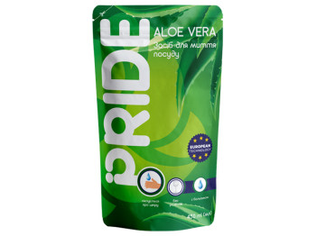 Засіб для миття посуду Pride Aloe vera дой-пак 450мл