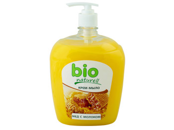 Крем-мыло жидкое "BIO Naturell" Мед с молоком 1000мл
