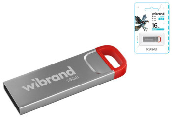 USB флеш-накопичувач Wibrand 16gb Falcon Колір Червоний