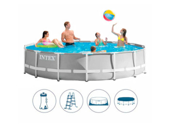 Басейн каркасний круглий Prism Frame. Intex 26724
