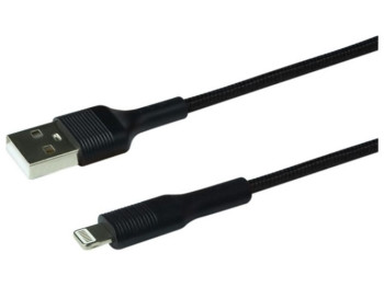 Кабель USB Ridea RC-M132 Fila 12W Lightning Колір Чорний