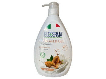 Гель для душу Eloderma Almond Milk, універсальний, мигдаль аромат, 1000мл