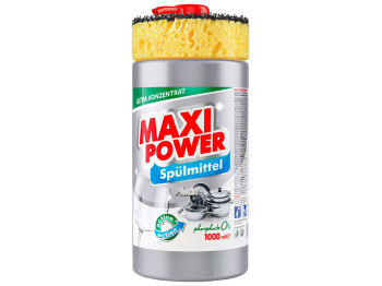 Средство для мытья посуды Maxi Power Платинум, 1л