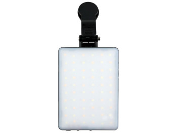 Панель Light JSL-70, LED, монолітна, кабель Type-C, 2000mAh, пластик, 165х38х75мм, колір чорний