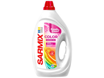 Гель для стирки Sarmix Color, для цветного белья, 48 циклов, 1,9л