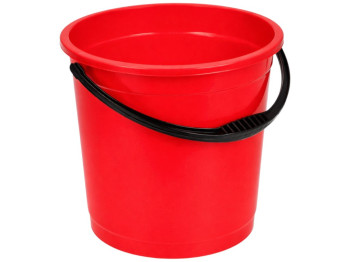 Відро R plastic червоне, без кришки, 10л, 01006