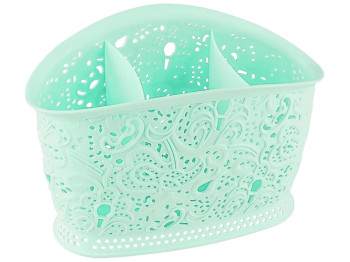 Подставка под фраже Efe plastics Ажур (цвет бирюзовый) 21х11,5х14,5см