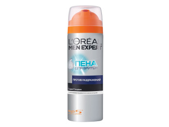 Піна для гоління з LOreal Men Expert "Гідро-гліцерин" проти подразнень 200мл