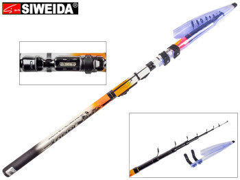Удочка Siweida "Red Trout" карбон, 8 колец, 8-секционная 3,6м, 15г