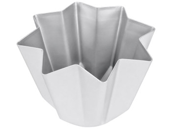 Форма для випікання Metria, алюміній, рельєфна, 500 г, 19,6×9×15 см