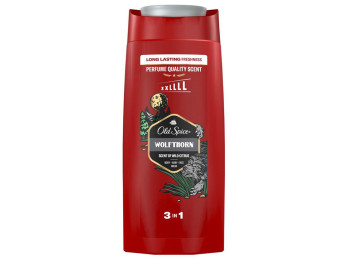 Гель для душу + шампунь Old Spice Wolfthorn Аромат дикого цитруса, 675мл