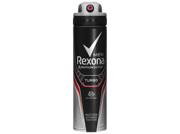 Антиперспірант-аерозоль для чоловіків Rexona men "Турбо" 48г 150мл