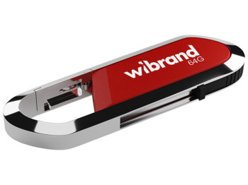 USB флеш-накопичувач Wibrand 64gb Aligator Колір Червоний