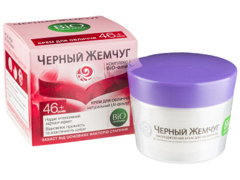 Крем для лица Черный жемчуг bio-программа, лифтинг-эффект, с комплексом bio-масел 46+ 50мл