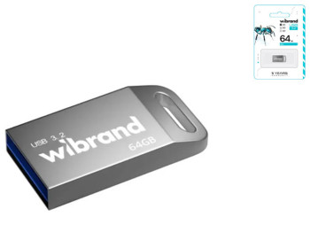 USB флеш-накопичувач 3.2 Wibrand 64gb Ant Gen1 Колір Срібло