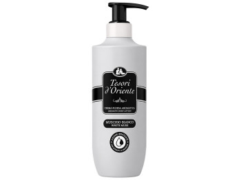 Парфумований лосьйон для тіла Tesori d’Oriente White Musk, з помпою, 400 мл