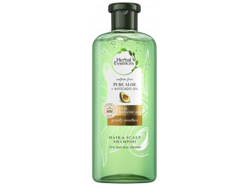 Шампунь для волосся безсульфатний Herbal Essences Алое і авокадо для сухої шкіри голови 380мл