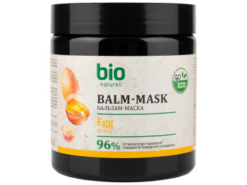 Бальзам-маска для волосся Bio Naturell Hair Care Живлення та об'єм, з яєчним екстрактом, 480мл