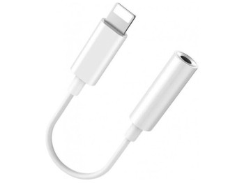 Кабель Aux GL032 7G Lightning To 3.5 Jack Copy, Сірий