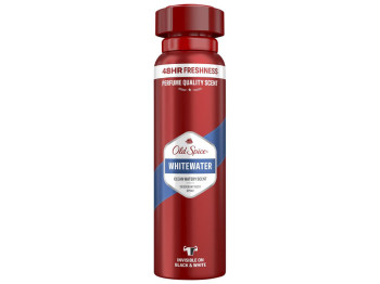 Аерозольний дезодорант Old Spice Whitewater, до 48 годин, без алюмінію, чистий водний аромат, 150мл