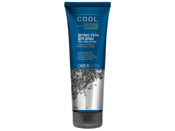 Гель-детокс для душу Cool Men Detox Carbon очищення і свіжість 250мл