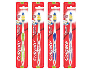 Зубная щётка Colgate Классика Здоровья , средняя жёсткость (цена за 1 шт)