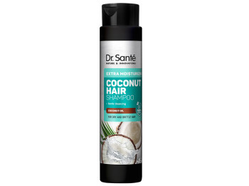 Шампунь для волосся Dr. Sante Coconut Hair, з кокосовим маслом, для сухого та ламкого волосся, 400мл