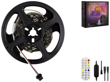 Адаптивная LED Лента DX23014-BT-3м Цвет Черный