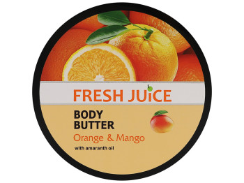 Крем-олія Fresh Juice Orange & Mango, з олією амаранту, 225мл