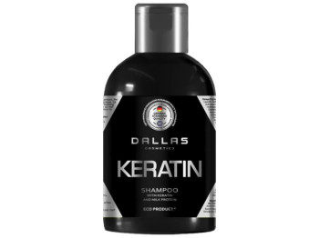 Шампунь для волос Dalas Keratin с кератином и молочным протеином, 1л