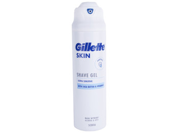 Гель для гоління Gillette Skin Ultra Sensitive для чутливої шкіри, 200мл