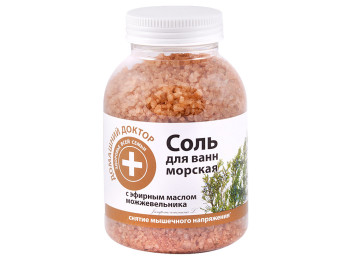 Соль для ванн "Домашний доктор" с экстрактом можжевельника 1000г