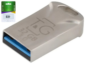USB флеш-накопичувач 3.0 T&G 32gb Metal 106, колір сталевий
