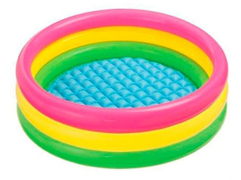 Басейн дитячий надувний Смужки Baby Pools. Bestway 51128